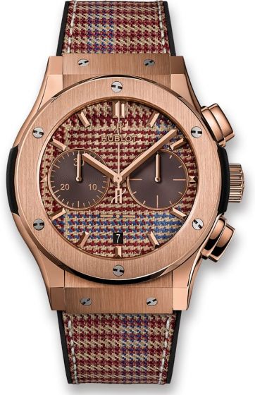 Review Replica HUBLOT CLASSIC FUSION CHRONOGRAPH ITALIA INDEPENDENT PRINCE-DE-GALLES KING GOLD watch 521.OX.2709.NR.ITI18